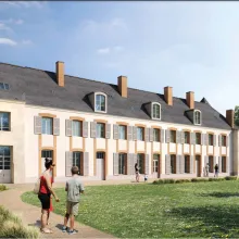  CHÂTEAU DE LEUVILLE ET ACADÉMIE GEORGIENNE
